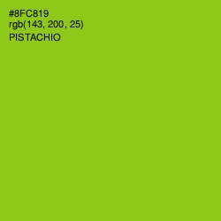 #8FC819 - Pistachio Color Image