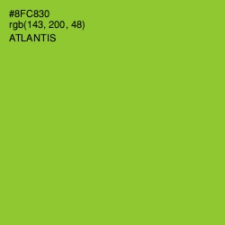 #8FC830 - Atlantis Color Image