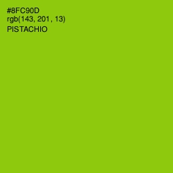 #8FC90D - Pistachio Color Image