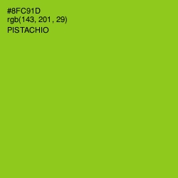 #8FC91D - Pistachio Color Image