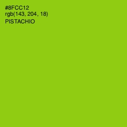 #8FCC12 - Pistachio Color Image