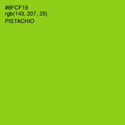 #8FCF19 - Pistachio Color Image