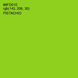 #8FD01E - Pistachio Color Image