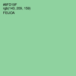 #8FD19F - Feijoa Color Image
