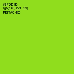 #8FDD1D - Pistachio Color Image