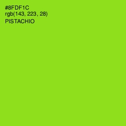 #8FDF1C - Pistachio Color Image