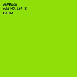#8FE009 - Bahia Color Image