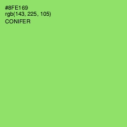 #8FE169 - Conifer Color Image