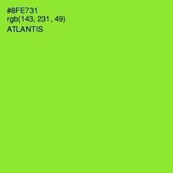 #8FE731 - Atlantis Color Image