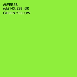 #8FEE3B - Green Yellow Color Image