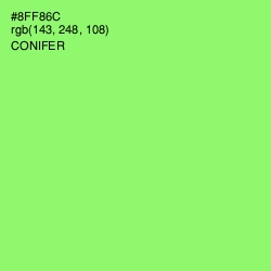 #8FF86C - Conifer Color Image