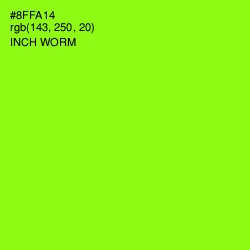 #8FFA14 - Inch Worm Color Image