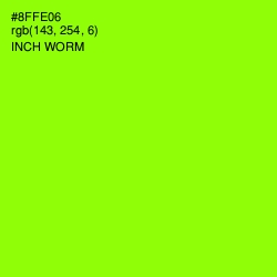 #8FFE06 - Inch Worm Color Image