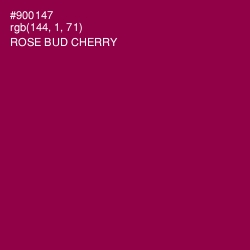 #900147 - Rose Bud Cherry Color Image