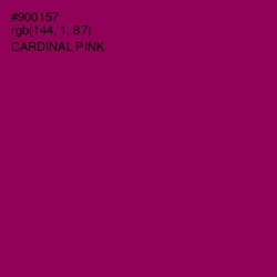 #900157 - Cardinal Pink Color Image