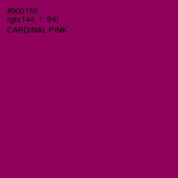 #90015E - Cardinal Pink Color Image