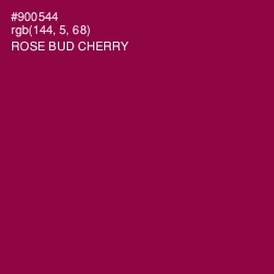 #900544 - Rose Bud Cherry Color Image