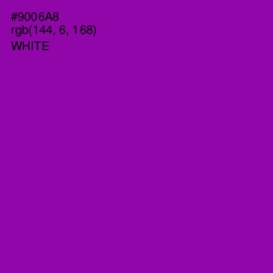 #9006A8 - Violet Eggplant Color Image