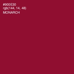 #900E30 - Monarch Color Image