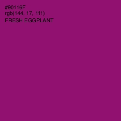 #90116F - Fresh Eggplant Color Image