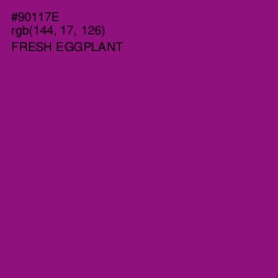 #90117E - Fresh Eggplant Color Image