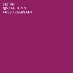 #901F61 - Fresh Eggplant Color Image