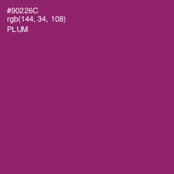 #90226C - Plum Color Image