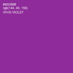 #902B9B - Vivid Violet Color Image