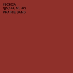 #90302A - Prairie Sand Color Image