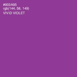 #903A95 - Vivid Violet Color Image