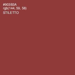 #903B3A - Stiletto Color Image