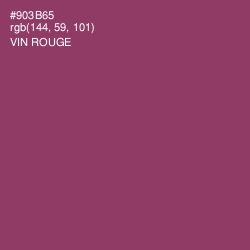 #903B65 - Vin Rouge Color Image