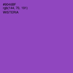 #9046BF - Wisteria Color Image