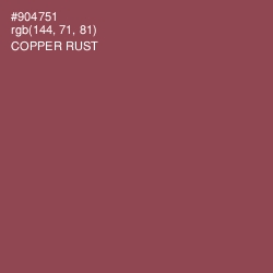 #904751 - Copper Rust Color Image