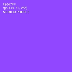 #9047FF - Medium Purple Color Image