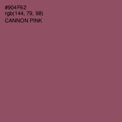 #904F62 - Cannon Pink Color Image