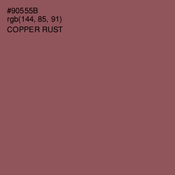 #90555B - Copper Rust Color Image