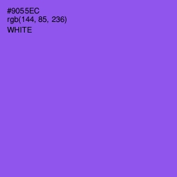 #9055EC - Medium Purple Color Image