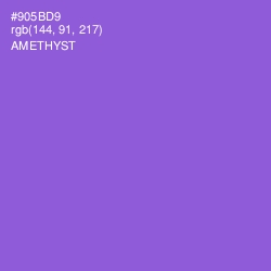 #905BD9 - Amethyst Color Image