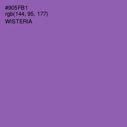 #905FB1 - Wisteria Color Image