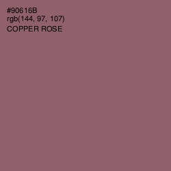 #90616B - Copper Rose Color Image