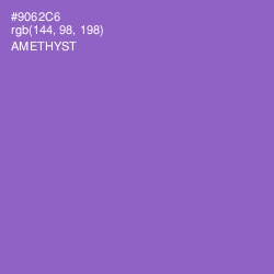 #9062C6 - Amethyst Color Image