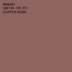 #906461 - Copper Rose Color Image