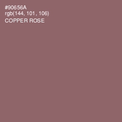 #90656A - Copper Rose Color Image