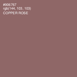 #906767 - Copper Rose Color Image