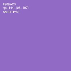 #906AC5 - Amethyst Color Image