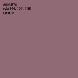 #906B76 - Opium Color Image