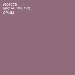 #906C7B - Opium Color Image