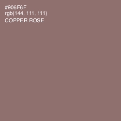#906F6F - Copper Rose Color Image