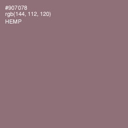 #907078 - Hemp Color Image